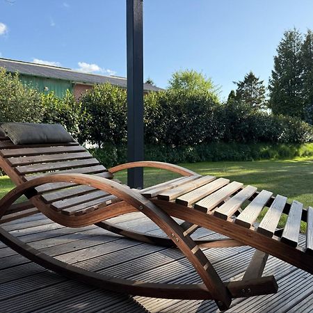 Schwedenhaus Mit Holzofen & Aussenkamin Auf 1400M2 Villa Tensbuttel-Rost Exterior photo